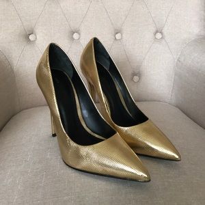 Gold Stilettos